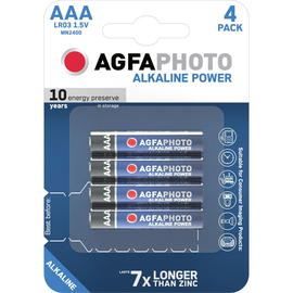 Batterien Platinum Power Micro AAA 1,5V AgfaPhoto LR03 (PACK=4 STÜCK) Produktbild