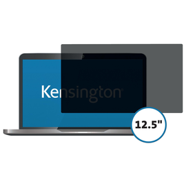 Blickschutzfilter 2-fach für 12,5"Laptop (16:9) Rahmenlos schwarz Kensington 626455 Produktbild