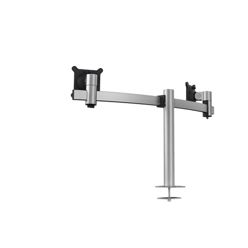 Monitorarm für 2 Monitore mit Tischhalterung silber Durable 5086-23 Produktbild Additional View 1 L