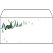 Weihnachts-Briefumschläge DIN lang 90g Christmas Forest Sigel gummiert DU284 (PACK=25 STÜCK) Produktbild