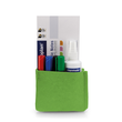 Stiftehalter Tray MEDIUM 13x10x6cm magnethaftend rPET-Filz grün Magnetoplan 1227705 Produktbild Additional View 2 S