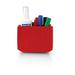Stiftehalter Tray MEDIUM 13x10x6cm magnethaftend rPET-Filz rot Magnetoplan 1227706 Produktbild Additional View 1 S