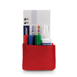 Stiftehalter Tray MEDIUM 13x10x6cm magnethaftend rPET-Filz rot Magnetoplan 1227706 Produktbild Additional View 2 S