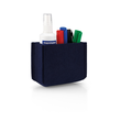 Stiftehalter Tray MEDIUM 13x10x6cm magnethaftend rPET-Filz blau Magnetoplan 1227714 Produktbild Additional View 2 S