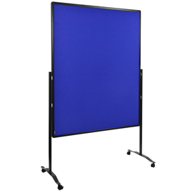 Moderationswand PREMIUM+ mobil 150x120cm marineblau filzbespannt Legamaster 7-204410 Produktbild