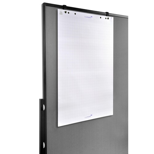 Moderationswand PREMIUM+ klappbar mobil 150x120cm grau filzbespannt Legamaster 7-205510 Produktbild Additional View 8 L