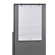 Moderationswand PREMIUM+ klappbar mobil 150x120cm grau filzbespannt Legamaster 7-205510 Produktbild Back View S