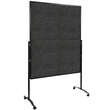 Moderationswand PREMIUM+ klappbar mobil 150x120cm anthrazit filzbespannt Legamaster 7-205610 Produktbild Additional View 8 S
