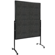 Moderationswand PREMIUM+ klappbar mobil 150x120cm anthrazit filzbespannt Legamaster 7-205610 Produktbild