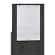 Moderationswand PREMIUM+ klappbar mobil 150x120cm anthrazit filzbespannt Legamaster 7-205610 Produktbild Additional View 7 S