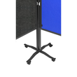Moderationswand PREMIUM+ klappbar mobil 150x120cm anthrazit filzbespannt Legamaster 7-205610 Produktbild Additional View 5 S