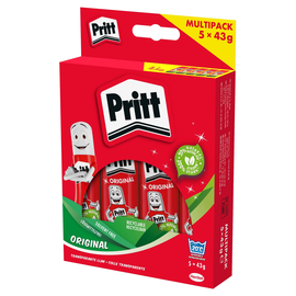 Klebestift Original WA13 groß 43g Stift Lösungsmittelfrei Pritt 9HPS8BF (PACK=5 STÜCK) Produktbild