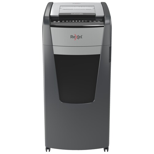Aktenvernichter Optimum AutoFeed+ 600X für 600Blatt 4x36mm Partikeschnitt Rexel 2020600XEU (Sicherheitsstufe P4) Produktbild Additional View 1 L