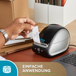LabelWriter-Versand-/Namensschild- Etiketten 54x101mm Großpackung Dymo 220Etiketten pro Rolle weiß permanent (PACK=6 ROLLEN Á 220 ETIKETTEN) Produktbild Additional View 3 S