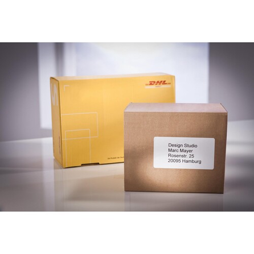 Adress-Etiketten 36x89mm 260Etiketten pro Rolle Großpackung Zweckform weiß permanent  AS0722390 (PACK=18 ROLLEN Á 260 ETIKETTEN) Produktbild Additional View 1 L