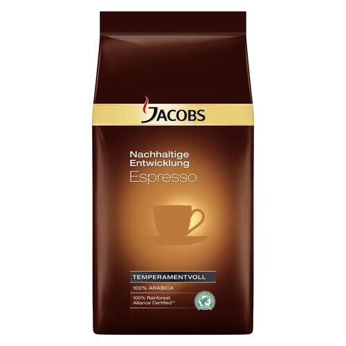 JACOBS Kaffee Nachhaltige Entwicklung Espresso 4031705 1kg Produktbild Front View L