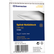 Spiralnotizblock A6 kariert 50Blatt 60g holzfrei weiß Soennecken 1123 Produktbild