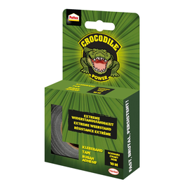 Gewebeband Power Tape Crocodile 26mm x 10m schwarz Pattex 9HPCTB1 (RLL=10 METER) Produktbild