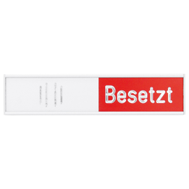 Franken Türschild besetzt BS0117 102x27,4mm al selbstkl. Produktbild