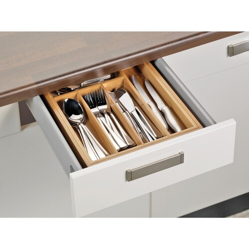 Esmeyer Besteckkasten Bambus 290-078 33,5x6cm braun Produktbild Additional View 2 L