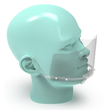 Gesichtsschutzschild für Mund / Nase mit einem Schutzschild Renz 4798000101 Produktbild Additional View 1 S