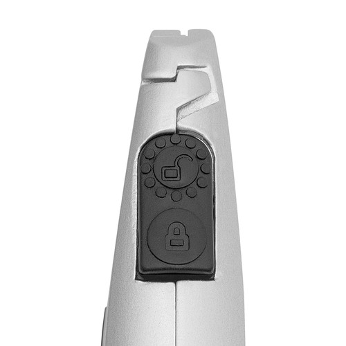 Schneidemesser Safety Cutter mit Zangengriff Alu silber/schwarz Wedo 78835 Produktbild Additional View 1 L