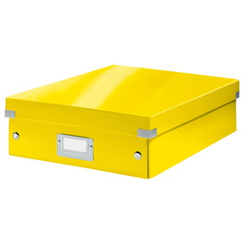 Organisationsbox WOW Click & Store 280x100x370mm mittel gelb Leitz 6058-00-16 Produktbild