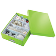 Organisationsbox WOW Click & Store 280x100x370mm mittel grün Leitz 6058-00-54 Produktbild Additional View 2 S