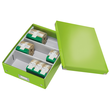 Organisationsbox WOW Click & Store 280x100x370mm mittel grün Leitz 6058-00-54 Produktbild Additional View 3 S