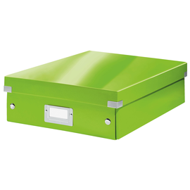 Organisationsbox WOW Click & Store 280x100x370mm mittel grün Leitz 6058-00-54 Produktbild