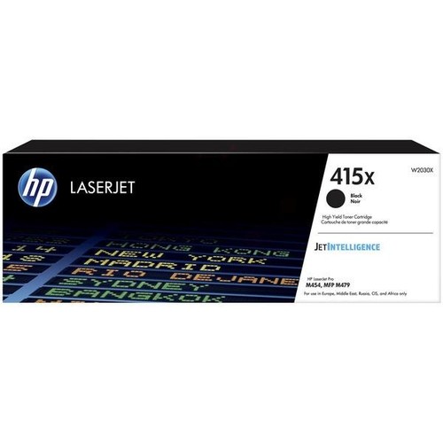 Toner 415X für HP Laserjet Pro M454/455/ MFP M480f 7500 Seiten schwarz HP W2030X Produktbild Front View L