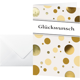 Motiv-Karten inkl. Umschläge 115x170mm 220g Glückwunsch Sigel DS106 (PACK= JE 10 STÜCK) Produktbild