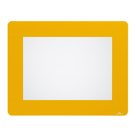 Bodenmarkierungsfenster A4 wieder ablösbar gelb Durable 1808-04 (PACK=10 STÜCK) Produktbild