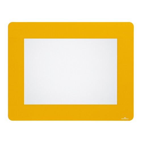 Bodenmarkierungsfenster A4 wieder ablösbar gelb Durable 1808-04 (PACK=10 STÜCK) Produktbild
