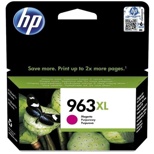 Tintenpatrone 963XL für HP OfficeJet Pro 9010/9020 23,25ml magenta HP 3JA28AE Produktbild Front View L