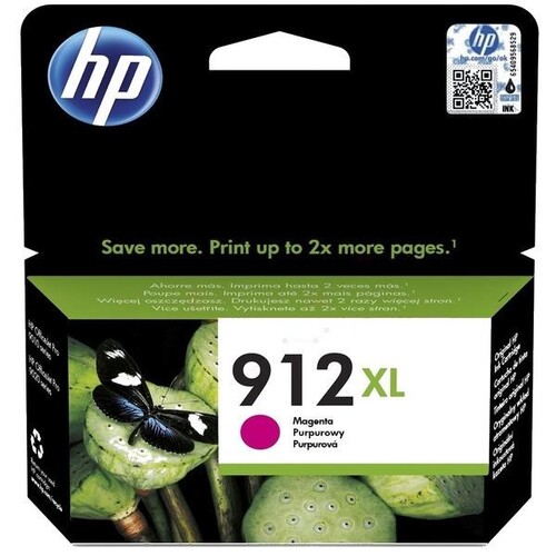 Tintenpatrone 912XL für HP OfficeJet Pro 8010/8020 10,4ml magenta HP 3YL82AE Produktbild Front View L