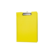 Klemmbrett mit Deckel A4 mit Tasche gelb Karton mit Folienüberzug Maul 23392-13 Produktbild