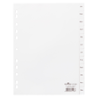 Register A4 Monate Jan-Dez weiß Plastik Durable 6114-02 Produktbild