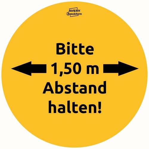 Corona Hinweis-Aufkleber Set Gastro Zweckform 49401 (PACK=12 ETIKETTEN) Produktbild Additional View 3 L