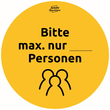 Corona Hinweis-Aufkleber Set Gastro Zweckform 49401 (PACK=12 ETIKETTEN) Produktbild Additional View 4 S