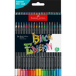 Farbstifte BLACK EDITION 36er Kartonetui sortiert Faber Castell 116436 (ETUI=36 STÜCK) Produktbild