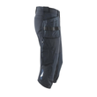 Dreiviertel-Hose, Hängetaschen, Stretch  Handwerker-Dreiviertel-Hose / Gr. C52,  Schwarzblau Produktbild Additional View 3 S