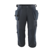 Dreiviertel-Hose, Hängetaschen, Stretch  Handwerker-Dreiviertel-Hose / Gr. C50,  Schwarzblau Produktbild