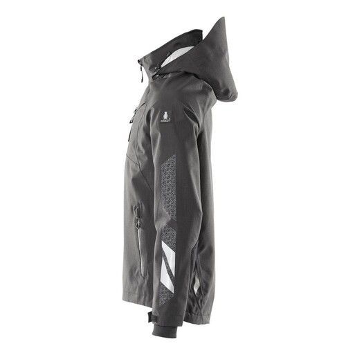 Hard Shell Jacke, wasserdicht / Gr. 6XL, Schwarz Produktbild Additional View 1 L