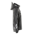 Hard Shell Jacke, wasserdicht / Gr. 6XL, Schwarz Produktbild Additional View 3 S