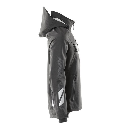 Hard Shell Jacke, wasserdicht / Gr. 6XL, Schwarz Produktbild Additional View 3 L