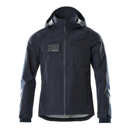 Hard Shell Jacke, wasserdicht / Gr. XL, Schwarzblau Produktbild