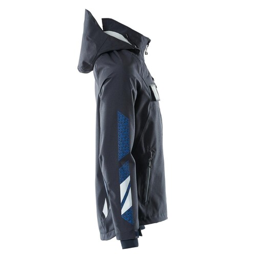 Hard Shell Jacke, wasserdicht / Gr. M,  Schwarzblau Produktbild Additional View 3 L