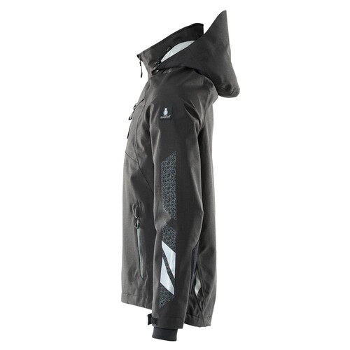 Hard Shell Jacke, wasserdicht / Gr. M,  Schwarz Produktbild Additional View 1 L