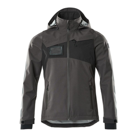 Hard Shell Jacke, wasserdicht / Gr. M,  Dunkelanthrazit/Schwarz Produktbild